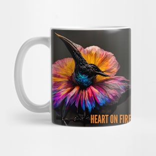 Burning piece of art - for brave and passionate people Mug